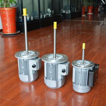 0.55KW长轴电机定做、非标长轴电机+叶轮